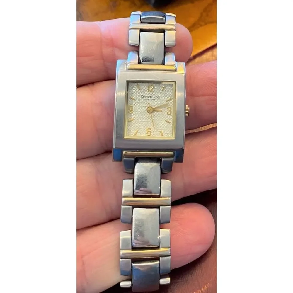 Women's 20mm Two Kenneth Cole NY Watch, Patterned Background